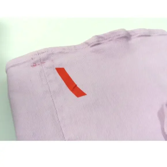 NWT Veronica Beard Beverly Skinny Flare Jeans SZ 24 NWT 248 BARELY ORCHID IRRG - Picture 9 of 11